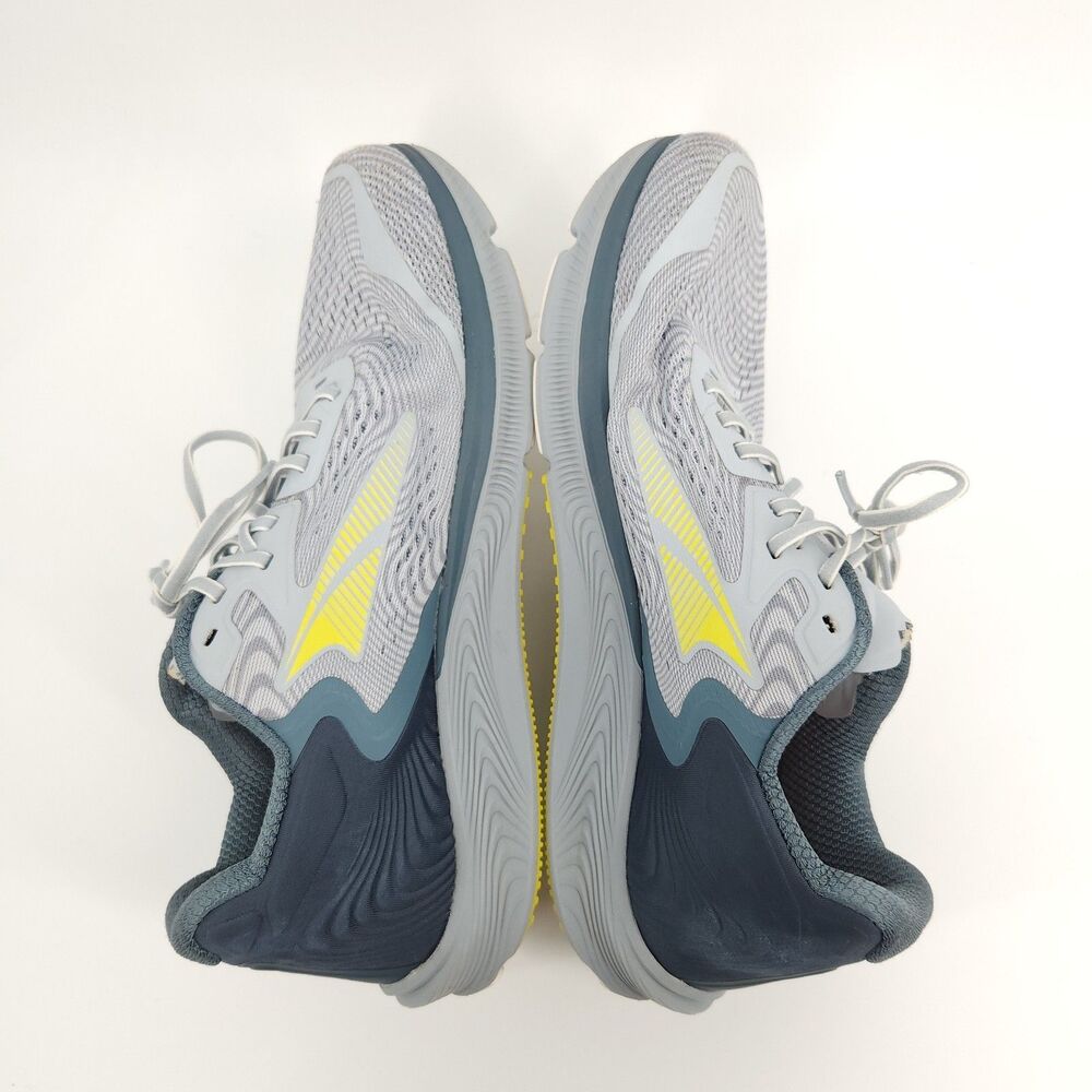 Altra Torin 5 Running Shoes Mens Size 10 Blue Gray Yellow Road Trainer - Picture 6 of 11